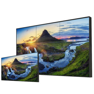 Samsung advertising video wall anti-glare full HD digital signage and displays 